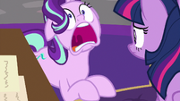 Starlight Glimmer starts to hyperventilate S9E1