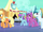 Applejack guides Crystal Ponies through the Faire S3E01.png
