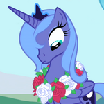 Luna flower wreath welcome Ponyville S1E02