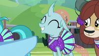 Ocellus grinning with excitement S9E15