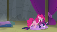 Pinkie Pie "you can't fly away now!" S8E7