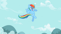 Rainbow Dash 'like a bullet' S2E07