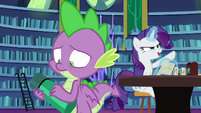 Rarity "uses her Prismatic Beam" S9E19