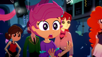 Scootaloo surprised by Rainbow's seriousness SS3