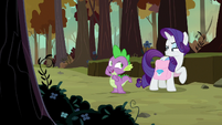 Spike distances himself from Rarity S8E11