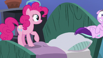 Starlight falls over the edge of the bed S7E4