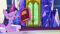 Twilight Sparkle "I'm in here, Pinkie!" S7E11