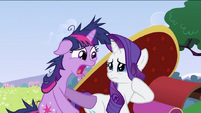 Twilight Sparkle and Rarity S2E03