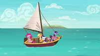 Twilight and friends go sailing S6E22