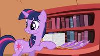 Twilight looking behind S2E03