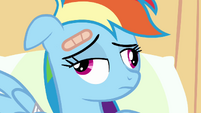 Weird face Rainbow Dash S2E16