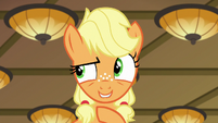 Young Applejack "take a left, then a right" S6E23