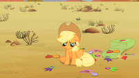 Applejack with only 4th, 3rd and 2nd ribbons.