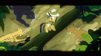 Daring Do surrounded by predators S2E16