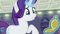 Rarity realizes what time it is S8E4