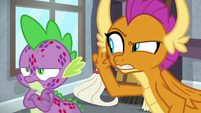 Smolder unable to understand Spike S8E11