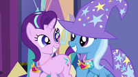 Starlight and Trixie filled with pride S7E1