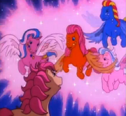 Pegasi in der ersten Generation