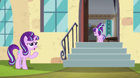 Starlight "and sent him off to Canterlot" S5E26