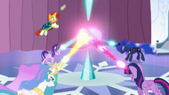 Sunburst leaps for the Crystal Heart S6E2