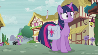 Twilight Sparkle trembling with fear S5E25