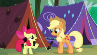 Apple Bloom "Rarity had that ginormous tent" S7E16