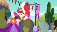 Apple Bloom and Orchard Blossom singing together S5E17