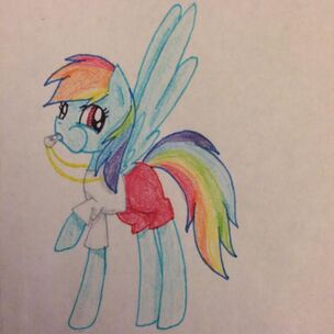 FANMADE Rainbow Dash lifeguard