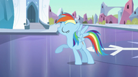 Rainbow Dash looking proud S3E2