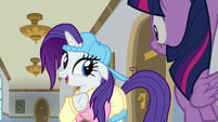 Rarity "can you get a message to Spike?" S8E16