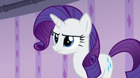 Rarity still annoyed S6E10