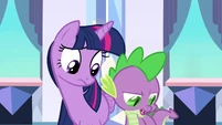"She replaced Twilight's with this one."