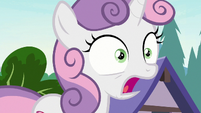 Sweetie Belle "you covered your cutie mark?!" S7E21