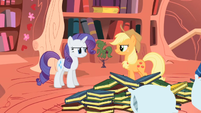 Applejack and Rarity react to Twilight's proposal S1E08