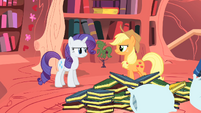 Applejack and Rarity react to Twilight's proposal S1E08