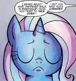 Comic issue 21 Trixie remorseful