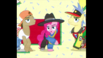 Pinkie Pie making rap-style sounds S4E21