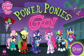 Power Ponies Go title screen