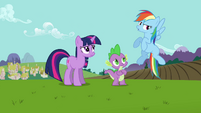 Rainbow Dash complaining S3E10