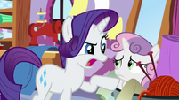 Rarity "I'm going to call you Repeatie Belle!" S8E12