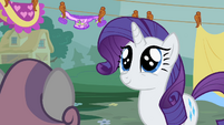 Rarity smiling S2E05