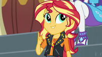 Sunset Shimmer "an uncontrollable boost" EGDS5