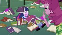 Twilight and Cheerilee "shhh!" EG