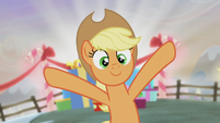 Applejack "without havin' to find 'em!" S5E20