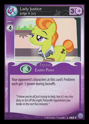 Lady Justice, Judge & Jury card MLP CCG