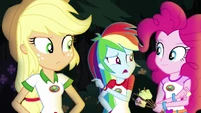 Rainbow Dash "could be some creature" EG4