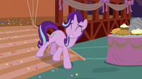 Starlight Glimmer watches ponies have fun S8E3