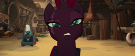 Tempest Shadow intrigued by Mori's words MLPTM