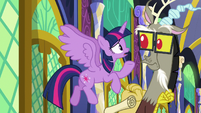 Twilight "that's exactly what it says!" S9E1