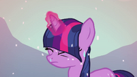 Twilight Sparkle wet from melting snow S3E05
